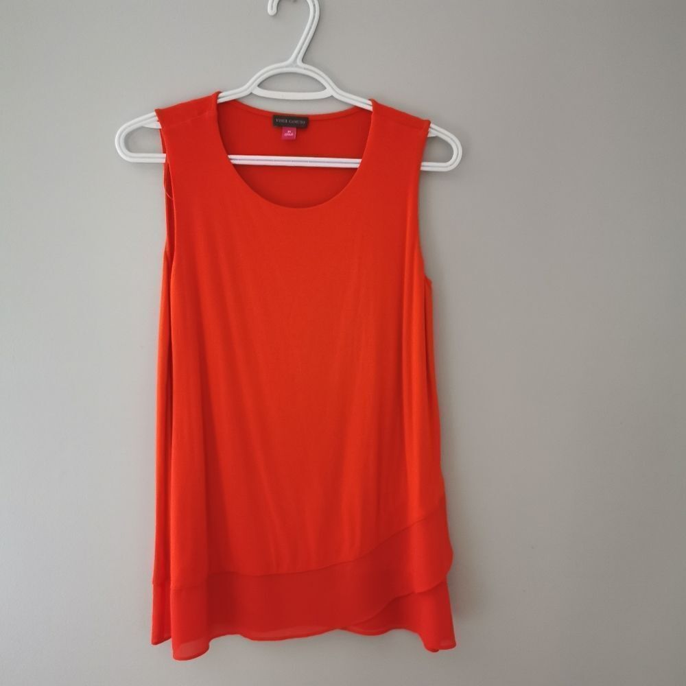 Vince Camuto tank top orange
